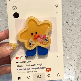 การ์ตูน AndWobble Star Puppy Share Happy Phone Stand Holder