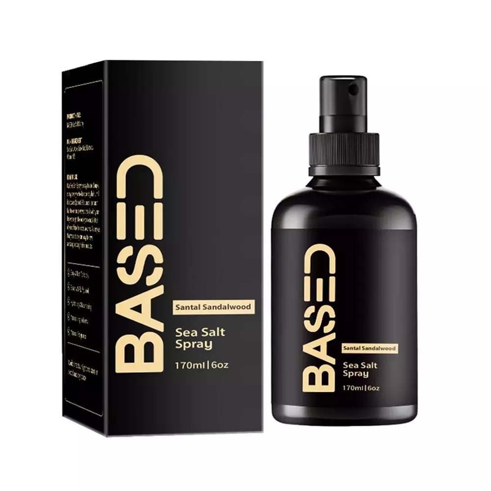 Based on Sea Salt Spray Hair Heatless Beachwave Texture Volume Setting Spray