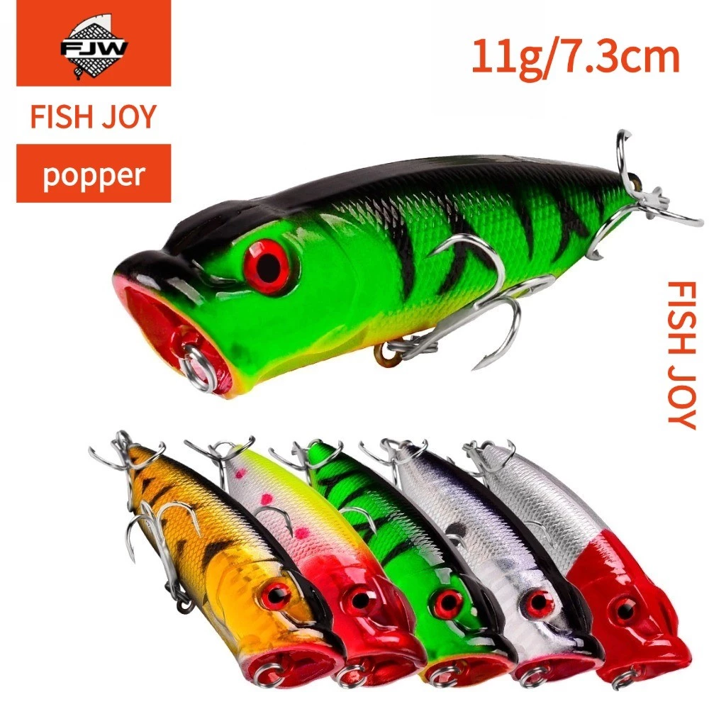 F24 ตกปลา ปลาปลอม เหยื่อเรืองแสง 3D ตาปลา สีสันสดใส ลายพราง ลายสาดสี ปลายแหลม สะพานเหยื่อ