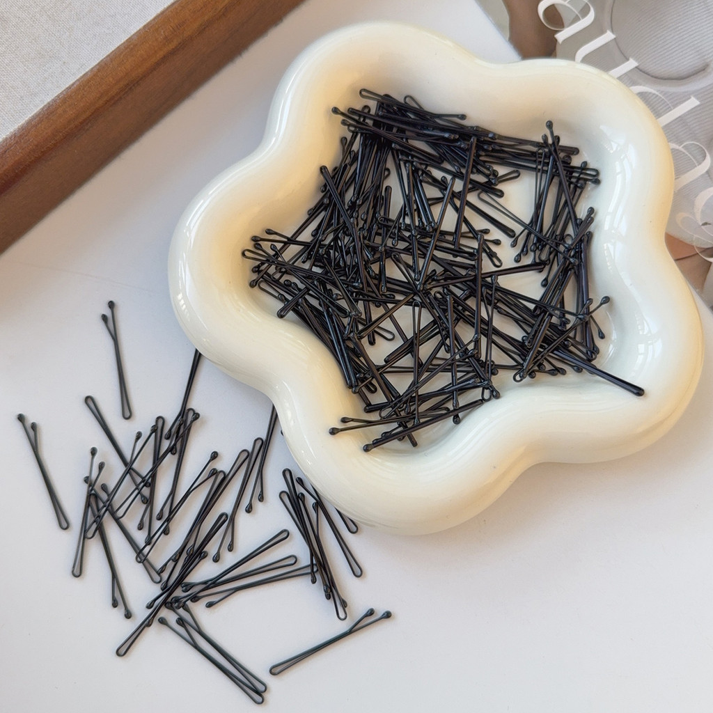 Y2K Minimalist Matte Surface Mini Bobby Pins - กิ๊บติดผมหน้าม้าด้านข้างรูปตัว U 3.5 ซม. สําหรับทรงผมทั้งหมด - รูปที่ 5