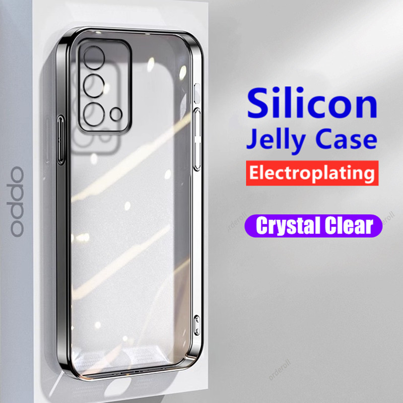 สําหรับRealme GT Master Edition RMX3360 RMX3361 RMX3363 ยืดหยุ่นซิลิโคนนุ่มขอบชุบJelly CaseคริสตัลใสAnti-สีเหลืองโปร่งใสปกหลัง