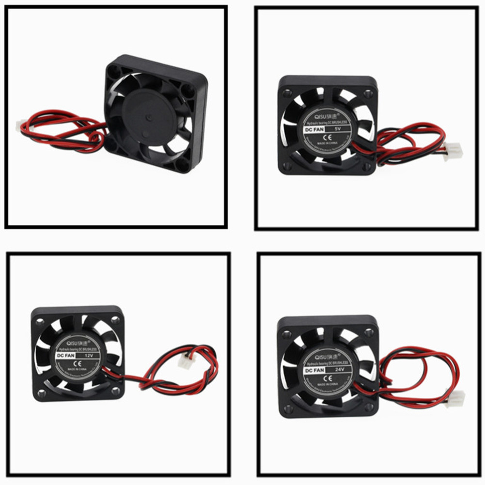 พัดลม 40x40x10mm 4010 พัดลม DC แบบไร้แปรงถ่าน 5V 12V 24V โวลต์ หม้อน้ำระบายความร้อนสำหรับชิ้นส่วนเครื่องพิมพ์ 3 มิติ - รูปที่ 6