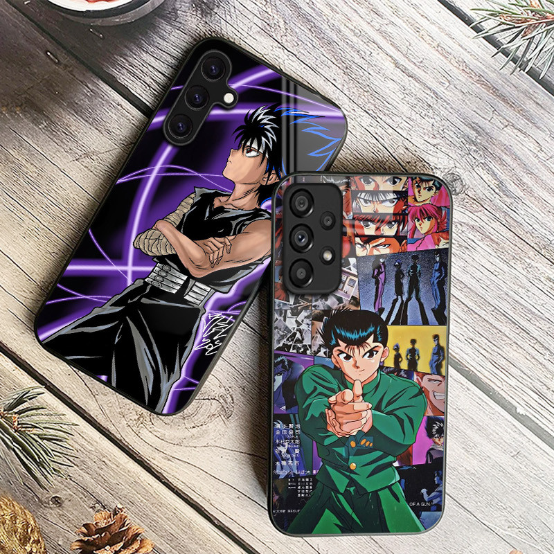 Yu Yu hakusho 05 แก้วเคสโทรศัพท์สําหรับ Samsung Galaxy A14 A16 A30 A22 A32 A33 A34 A40 A42 A55 4G A5