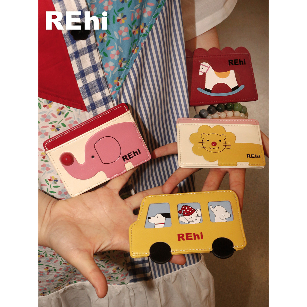 [พร้อมส่ง] REhi Card Bag Magnetic Card Holder กระเป๋าใส่บัตร ที่ใส่บัตรแบบแม่เหล็ก