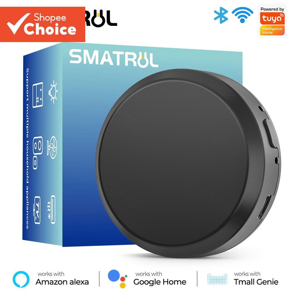 Smatrul รีโมตควบคุม IR WiFi IR Blaster ฮับเครื่องทวนสัญญาณ ทํางานร่วมกับ Alexa Tuya APP อัจฉริยะในครัวเรือน