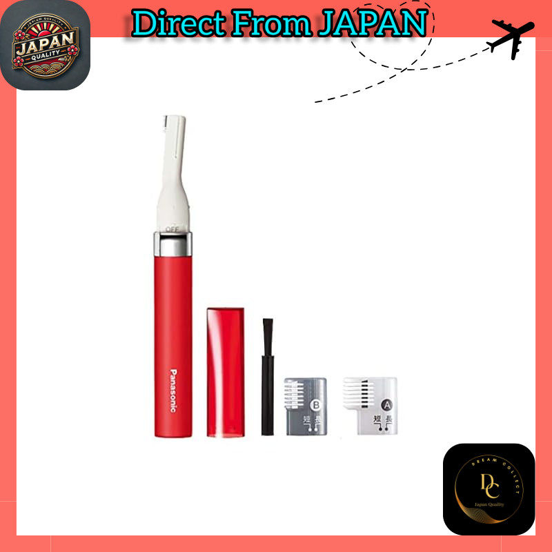 Panasonic Eyebrow Trimmer Red ER-GM20-R
