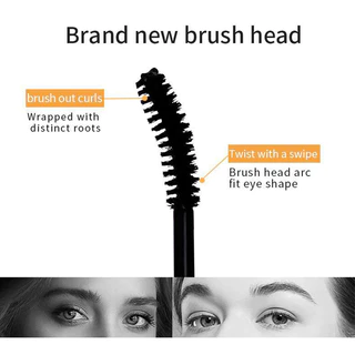 YTL มาสคาร่าสีดำกันน้ำกันเหงื่อติดทน ไม่เลอะ ไม่เปื้อน Mascara Waterproof เครื่องสำอาง ปัดขนตาหนา โค้งงอนยาวนาน 24ชม