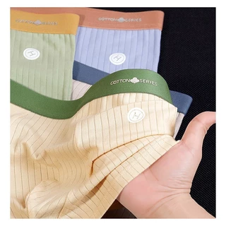 กางเกงในผู้ชาย สีพาสเทล นุ่มสบาย ไม่บาดขอบ เน้นระบายอากาศได้ดี ไม่อับชื้น FS2