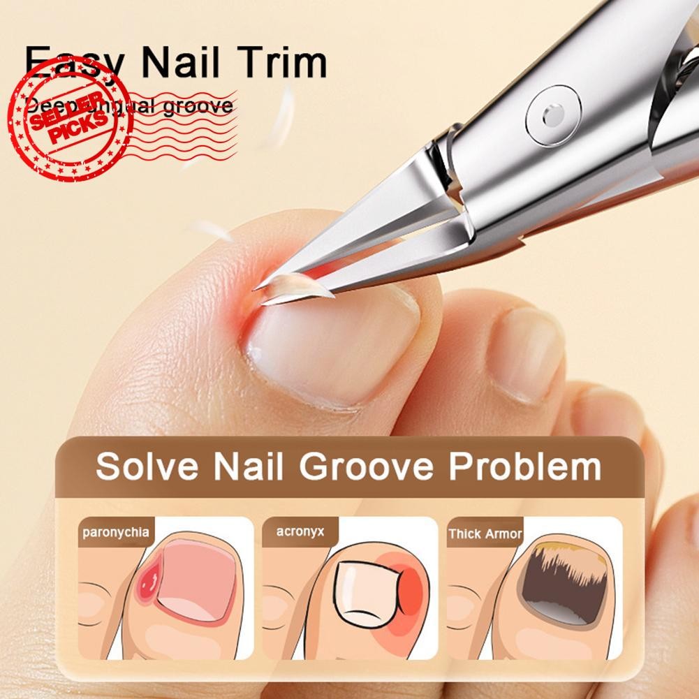 กรรไกรตัดเล็บสําหรับร่องเล็บ Pedicure Talisman Bevelled เครื่องมือสแตนเลส Toenail L5H5