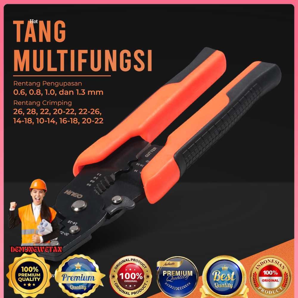 OBUN เครื่องตัดลวดไฟฟ้ามัลติฟังก์ชั่น Crimp Strip - LJP-6629