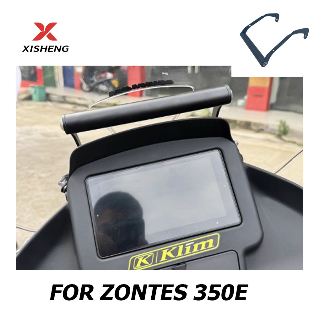 สําหรับ ZONTES 350E ZT350E ZT 350E ที่วางโทรศัพท์มือถือ GPS Navigation Plate Bracket