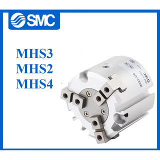 SMC นิ้วนิวเมติก Claw Claw กระบอก MHS3/MHS2/MHS4-16D-20D-25D-32D-40D-50D-63D