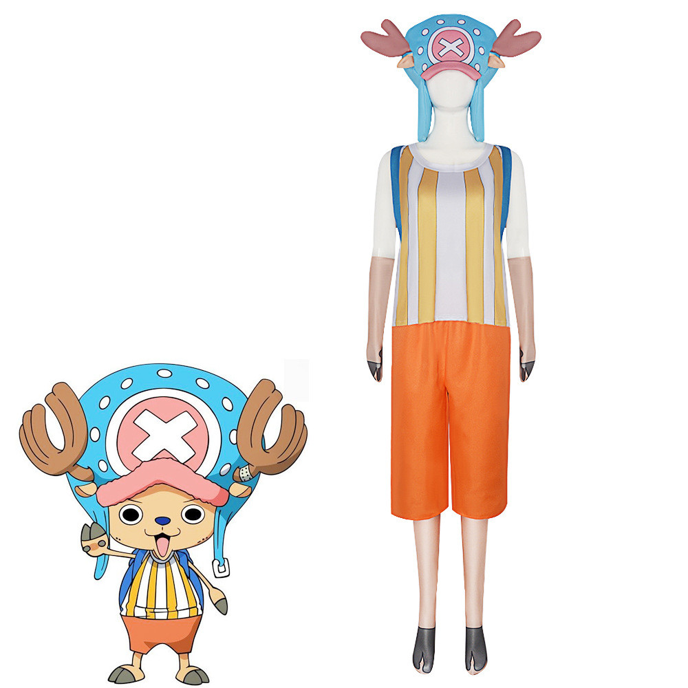 ONE PIECE Tony Tony Chopper คอสเพลย์เครื่องแต่งกาย 0PDO
