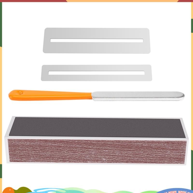 Super Guitar Fingerboard Luthier Tool - ไฟล์ Luthier กีตาร์ Fret Crowning, Fret Leveler Beam และ Fin