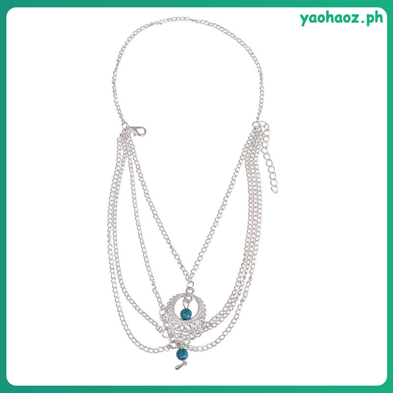 Water Drop Anklet Chain Anklets Silver Bracelets Anklets Beach Jewelry Women Miss yaaohaoz