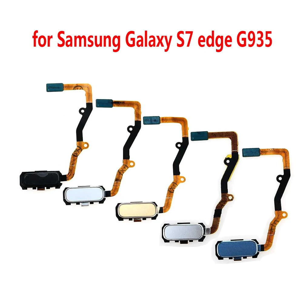 ปุ่มบ้านลายนิ้วมือสําหรับ Samsung S7 Edge G935F G935 G935FD G935A G935P G935T G935V โทรศัพท์ใหม่ Tou