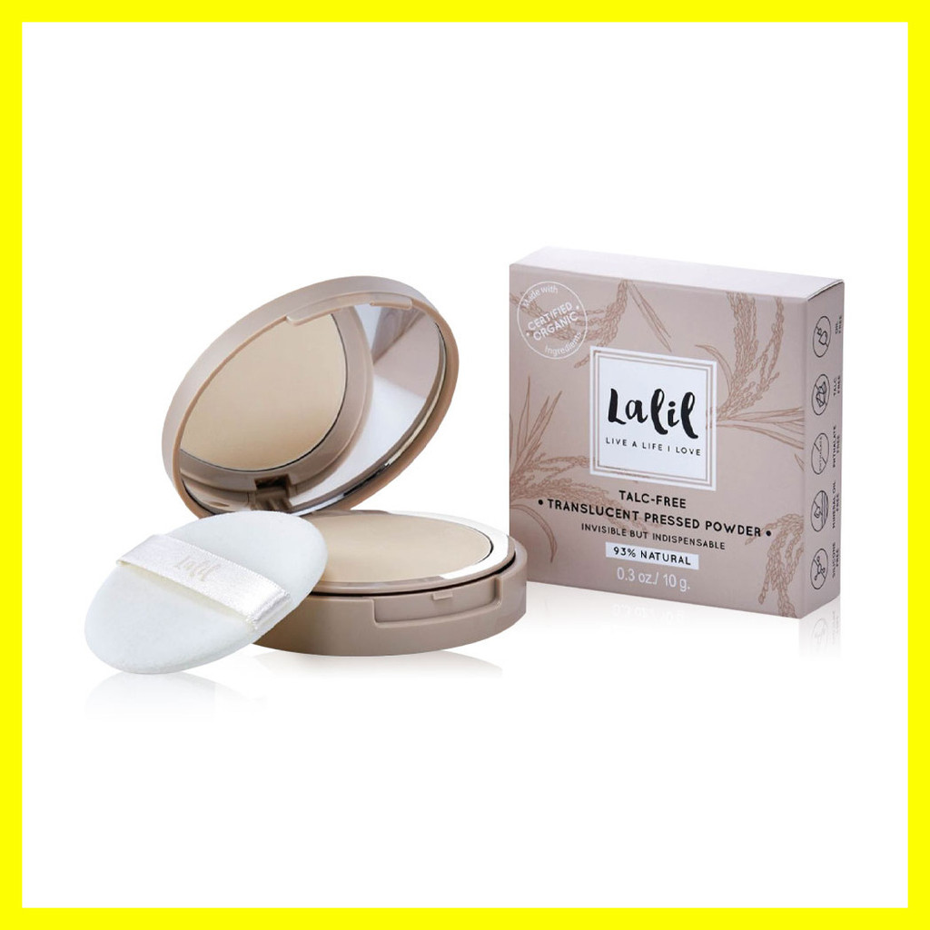 Lalil Talc-free Translucent Pressed Powder 10g [30028]. - รูปที่ 2
