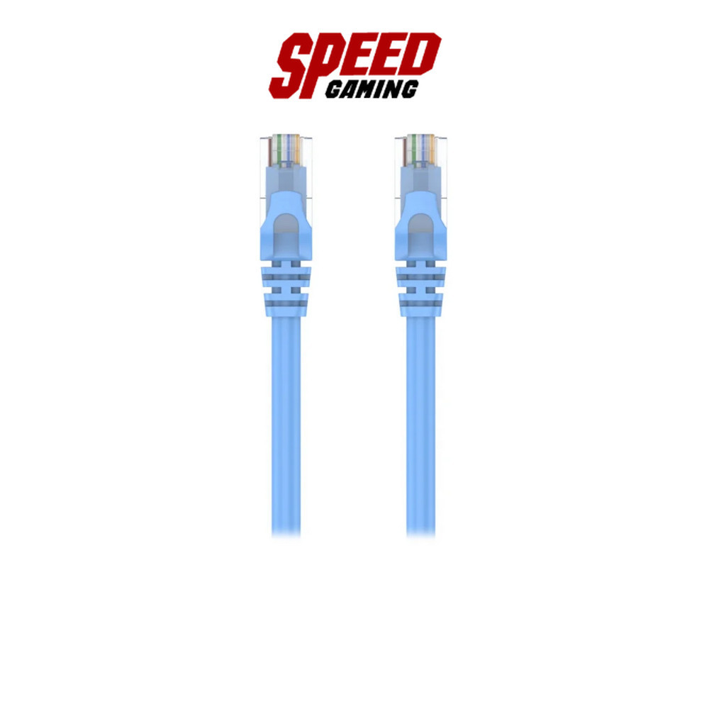 UNITEK UTP CAT6 RJ45 (8P8C) M TO M (1M/2M/3M/5M/10M/15M/20M) CABLE BLUE (สายแลน) | By Speed Gaming