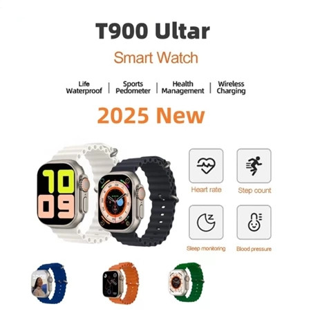 T900 Ultra สมาร์ทวอท์ชสําหรับผู้ชายผู้หญิงบลูทูธโทร Smartwatch T800 Kd99 อัตโนมัติ 3B2N