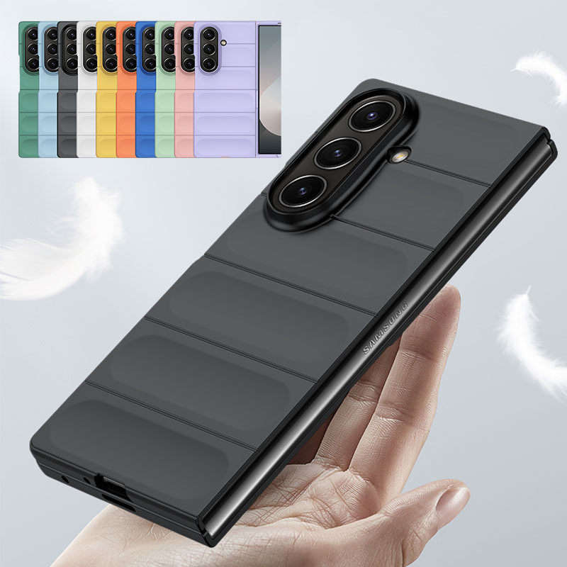 Slim Candy Color Hard Plastic Casing Samsung Galaxy Z Fold 7 Z Fold 6 Z Fold 5 Z Fold 4 Z Fold 3 Ant