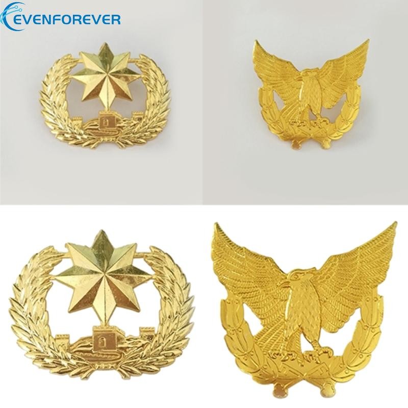 EV Security Guard หมวก Badge สําหรับผู้ใหญ่คอสเพลย์เครื่องแบบการบินลูกเรือหมวก Star Badge