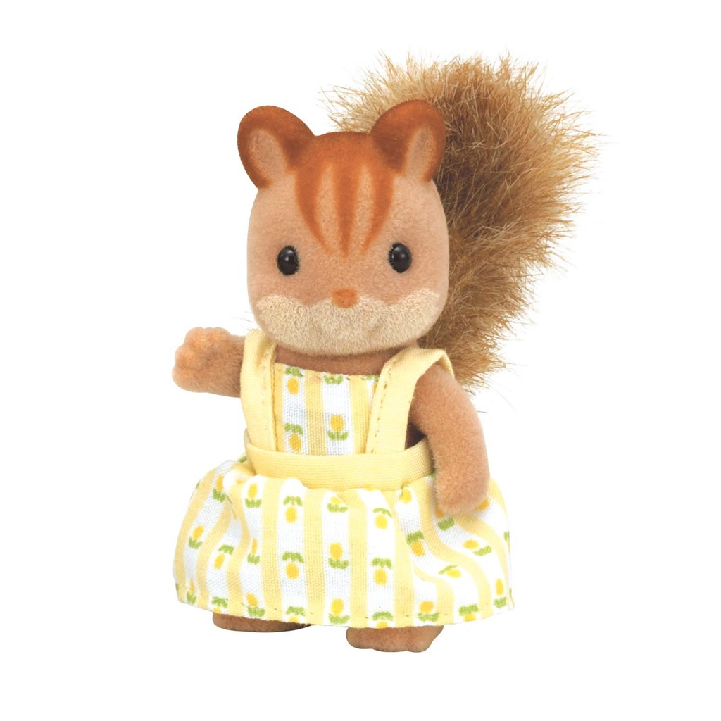 Sylvanian Families Doll [Squirrel Family - Squirrel Girl] R-34 ST Mark Certified for Ages 3 and Up T