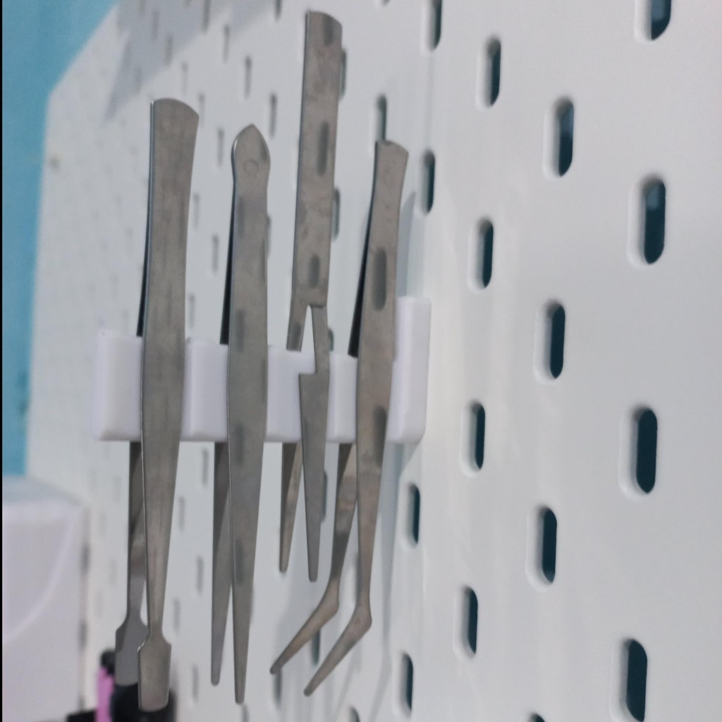 Pegboard Skadis Tweezer / ที่วางแหนบ