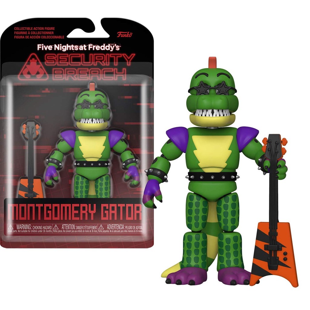 FUNKO ACTION FIGURE: Five Nights at Freddy's - Security Breach Glamrock Gator