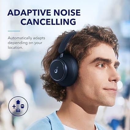 Local Anker Soundcore Space Q45 ชุดหูฟังบลูทูธไร้สาย 5.3 ตัดเสียงรบกวน LDAC Hi-Res สําหรับเล่นเกม ราคา ถูกที่สุด ดีลบีเคเค แกลเลอรีภาพที่ 5