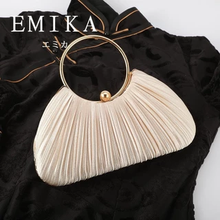 EMIKA กระเป๋าคลัทช์ กระเป๋าถือออกงาน กระเป๋าclutch กระเป๋าใส่กับชุดไทย ชุดราตรี