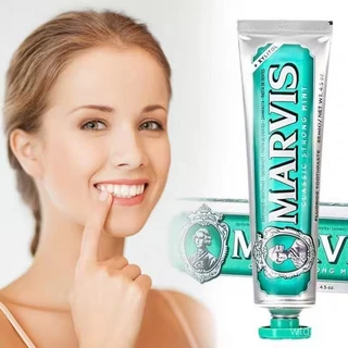 🔥 ยาสีฟัน จากอิตาลี ลื่นสะอาดใช้ดีจริงๆ มาร์วิส มีกลิ่นใหม่ 85ml ฟันลื่นสะอาดใช้ดีจริงๆ Marvis ยาสีฟัน จากอิตาลี