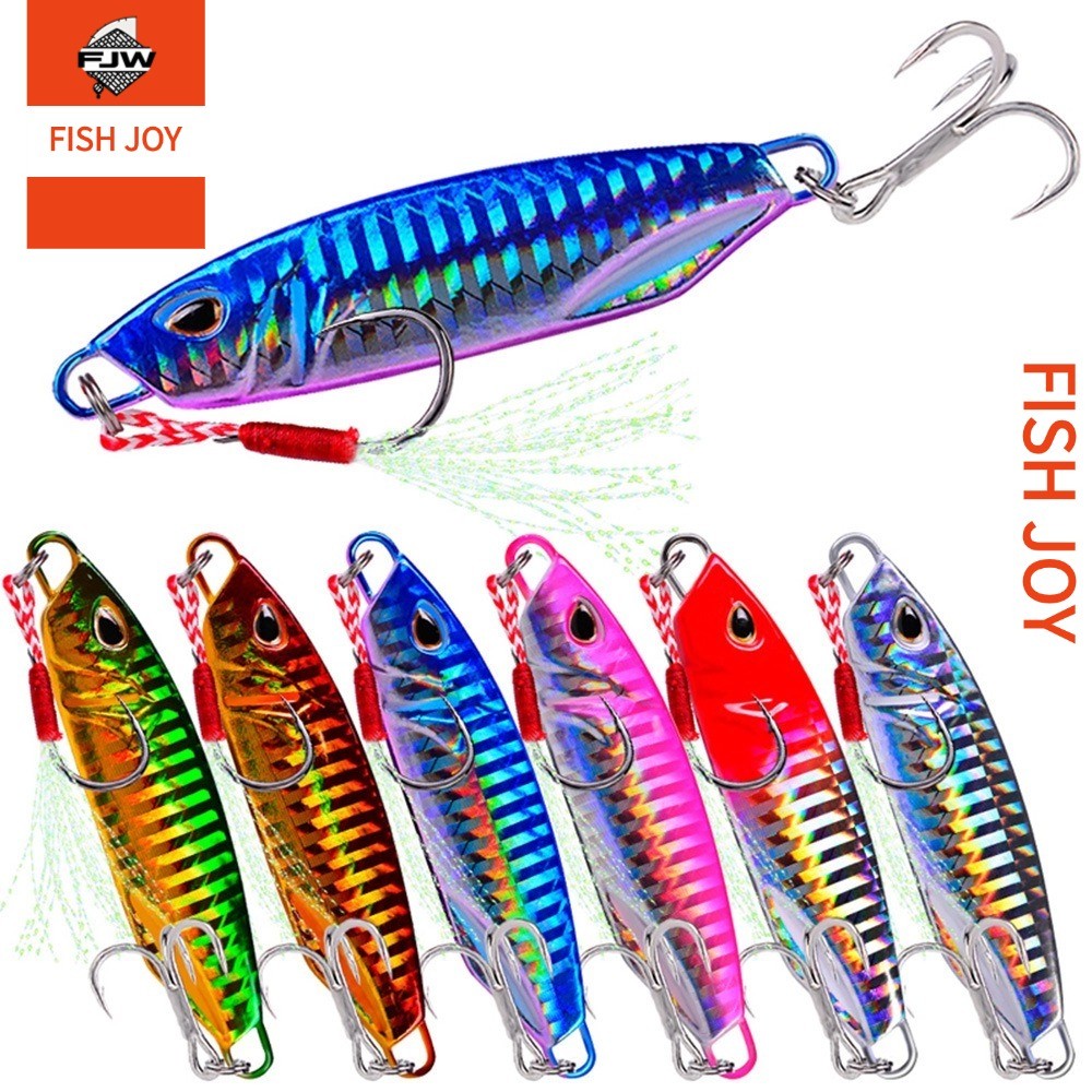 F188 ​​เหยื่อปลอมแผ่นเหล็ก​ สี UV สะท้อนแสง​ ​กระโดดน้ำ 15 องศา​ ​เสียงคลื่นเสียงสูง