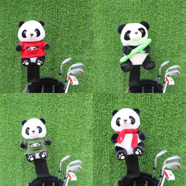 Golf head cover iron set ชุดไม้กอล์ฟชุดไม้กอล์ฟหมายเลข1ชุดไม้กอล์ฟไม้ลายการ์ตูนชุดไม้กอล์ฟสัตว์น่ารั