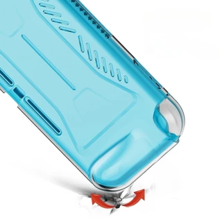 ฝาครอบโปร่งใสสําหรับ Switch Lite Soft Bendable ทนทานกรณีการออกแบบพื้นฐานหุ้นท้องถิ่น