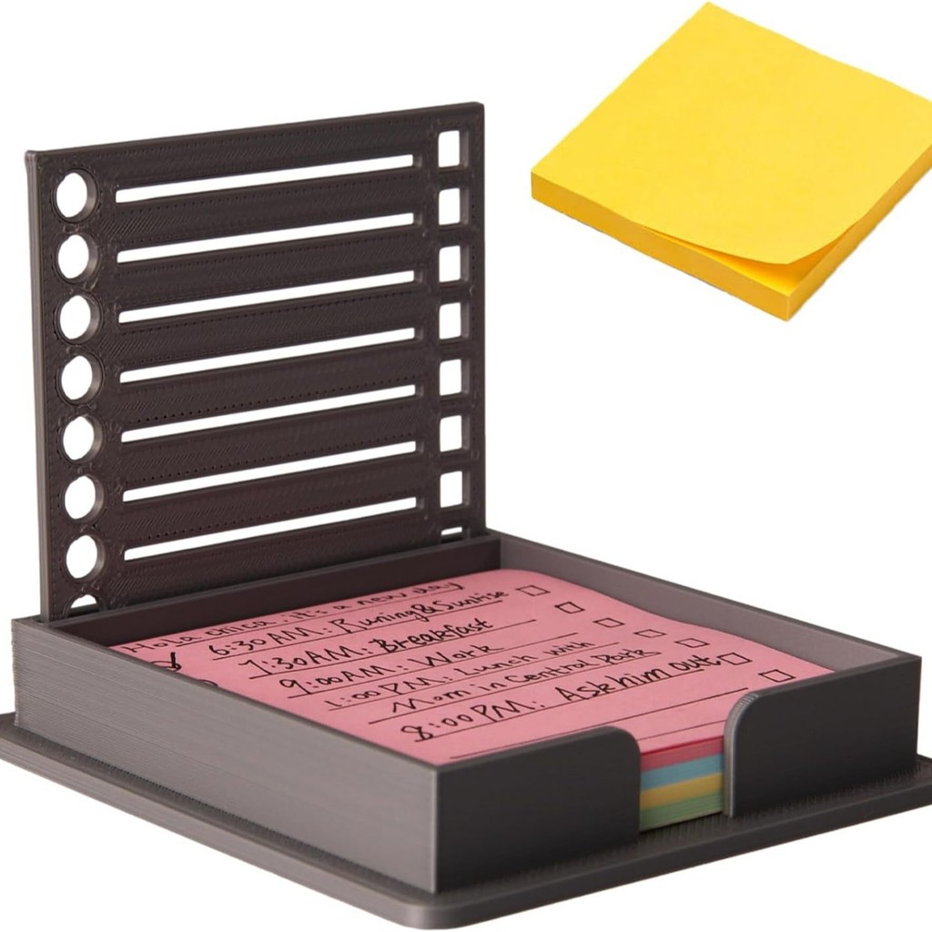 Post-It Note Template Sticky Note Template Box Sticky Note Box Office Sticky Note Storage Box Sticky