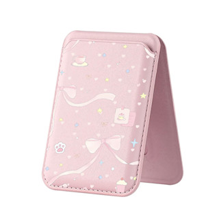 กระเป๋าสตางค์สไตล์สีชมพูสําหรับ ไอโฟน 16 15 14 13 12 มือโปร …