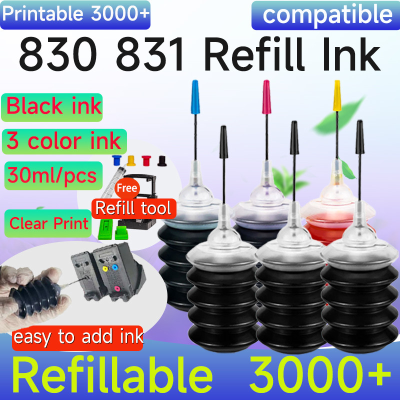 ใช้งานร่วมกับ PG 830 CL 831 ใช้งานร่วมกับตลับหมึกสําหรับ Canon PIXMA MP145 MP198 MP228 MP476 MX308 M