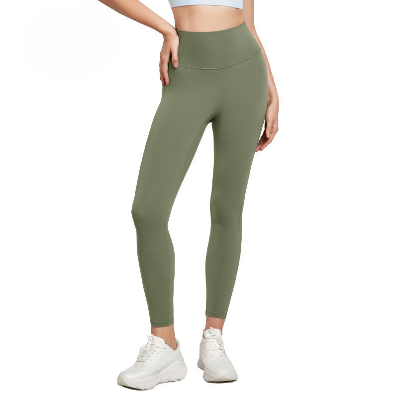 AirActive Leisure Yoga Leggings Sports Pants High Waist Fine Yarn Buttery Soft Moisture-wicking - รูปที่ 6