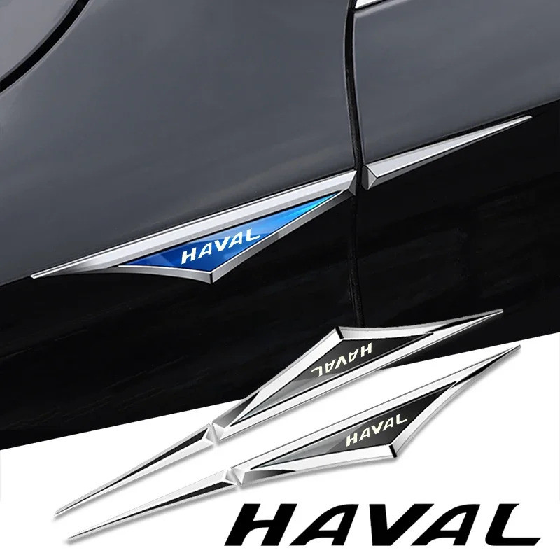 2pcs 3d รถสติกเกอร์รถ accesies อุปกรณ์เสริมสําหรับ haval f7 f7x h2 h2s h5 h6 h8 h9 jolion