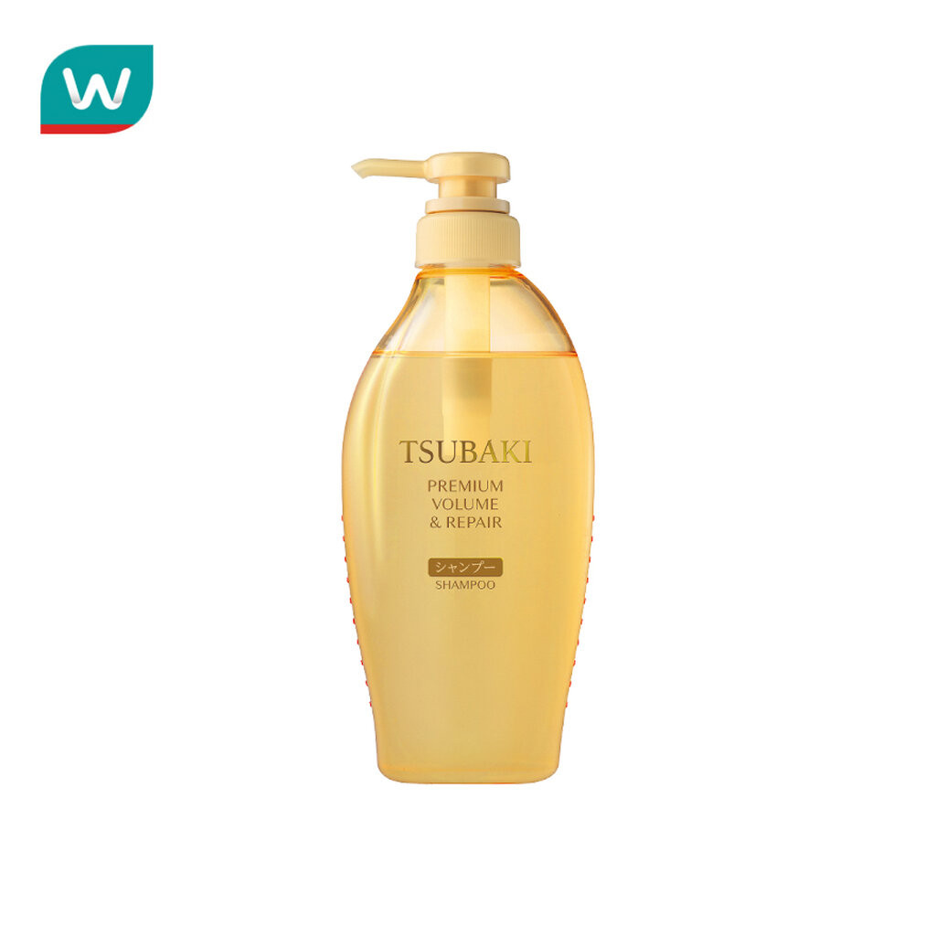 Tsubaki ซึบากิ แชมพู พรีเมียม วอลลุ่ม แอนด์ รีแพร์ 450 มล.