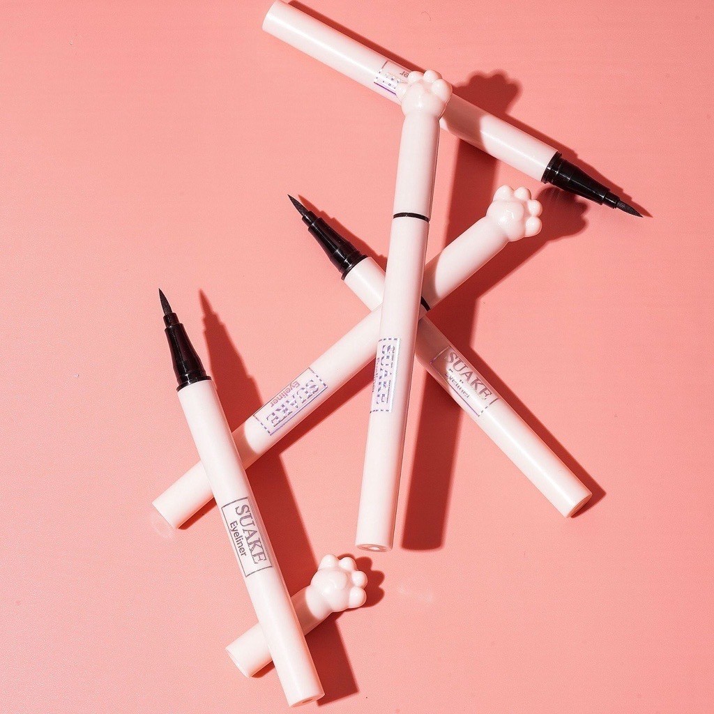 Suake อายไลเนอร์ กันน้ำ แห้งเร็ว เรียบเนียน ติดทนนาน กันเหงื่อ