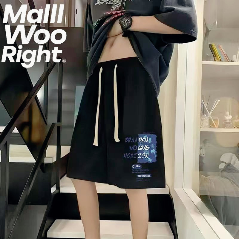 (จัดส่งตลอด 24 ชั่วโมง)Woo Right  กางเกงวิ่ง กางเกงวอม กางเกงทรงเอ กางเกงกีฬา hooplife