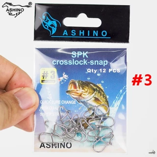 กิ๊บตกปลา ASHINO รุ่น SPK LOCK-SNAP