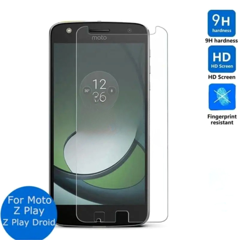 สําหรับ Motorola Moto X4 X3 X2 X X + 1 สไตล์เล่น 9H Anti-Shock ป้องกันหน้าจอสําหรับ Motorola Moto Z4