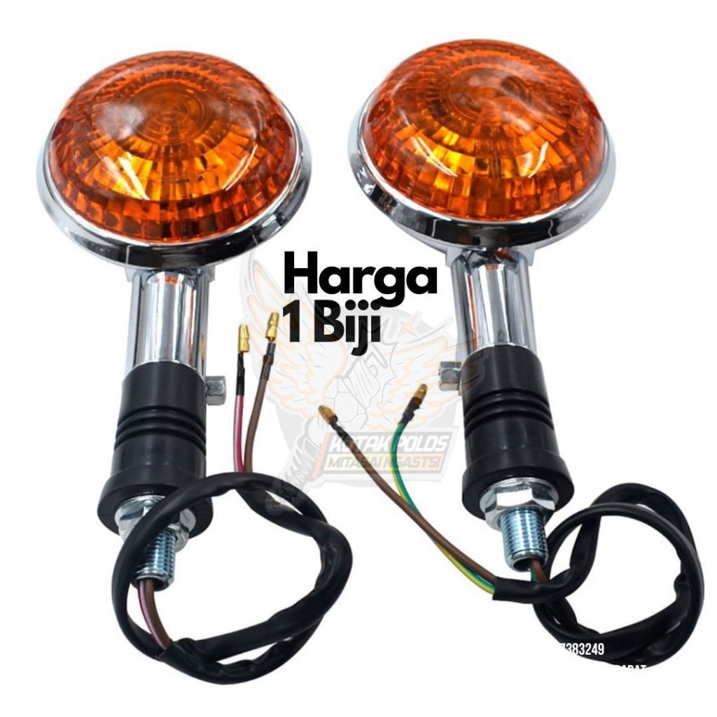 ไฟเลี้ยวป้าย Sen ไฟเลี้ยว Rilling Reting Custom Tracker Scrambler Chopper Bobber Japstyle Caferacer 