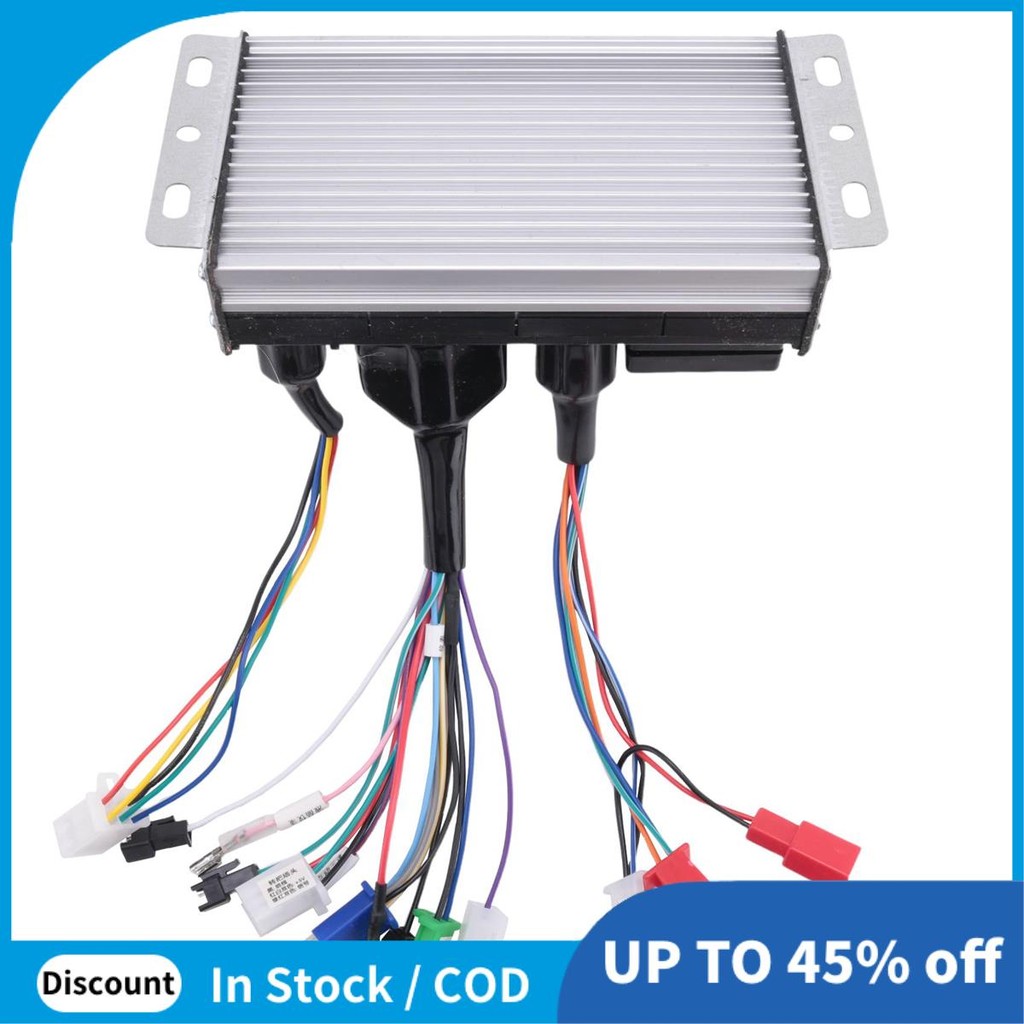 Hub Motor Scooter Sine Wave BLDC Motor Controller 1200W 48V 60V 72V