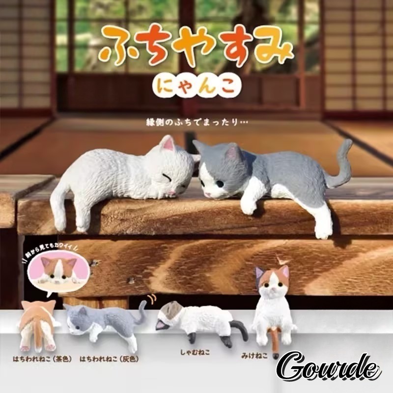 Gourd น่ารัก Sleeping Cat 3D DIY ตุ๊กตาลูกแมว Monitor ตกแต่งมินิหน้าจอคอมพิวเตอร์ Desktop Edge Widget Creative ตลกลูกแมวตุ๊กตาตกแต่ง