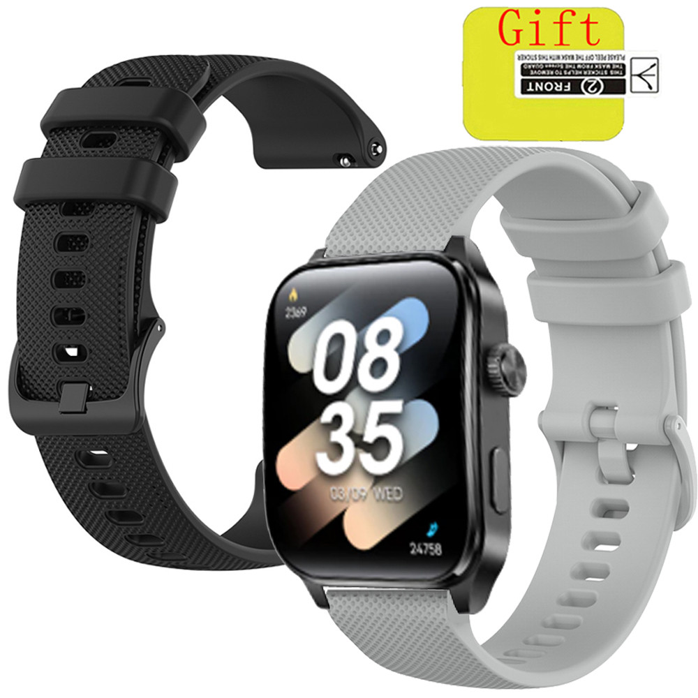 Aolon Curve 3 2 ultra สมาร์ทนาฬิกาซิลิโคนนุ่มสําหรับ Aolon Curve3 ultra SmartWatch Band สายรัดข้อมือ