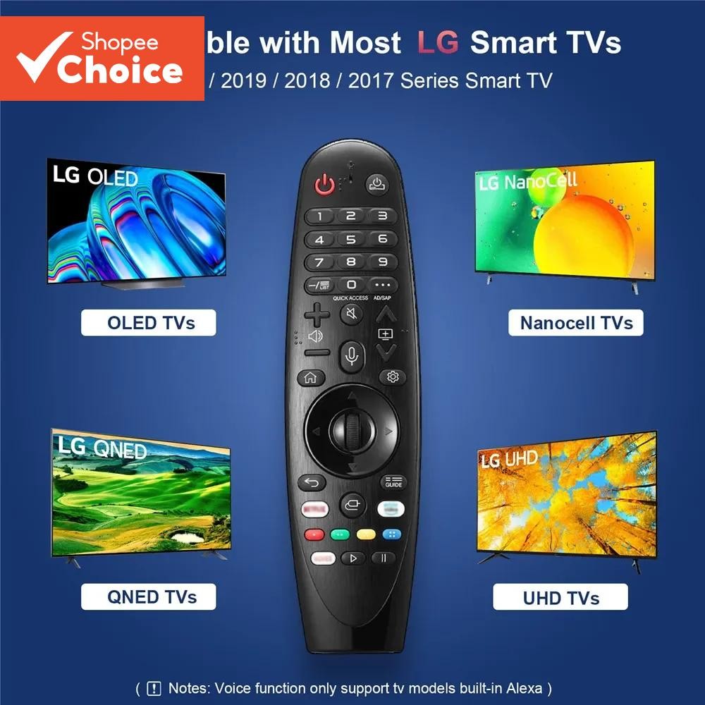 รีโมทสากลสําหรับทีวี LG AN-MR19BA AN-MR18BA AN-MR600 AN-MR650A MR500 MR500G MR400 MR700 SP700