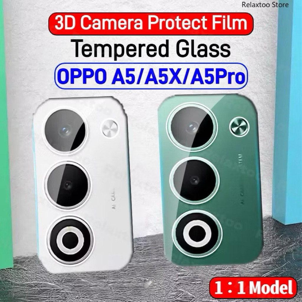ฟิล์มกันเลนส์กล้อง For OPPO A5X A5 4G/5G A5Pro A3Pro A3 A3X ฟิล์มกระจกกันรอยกล้องด้านหลัง พร้อมส่ง